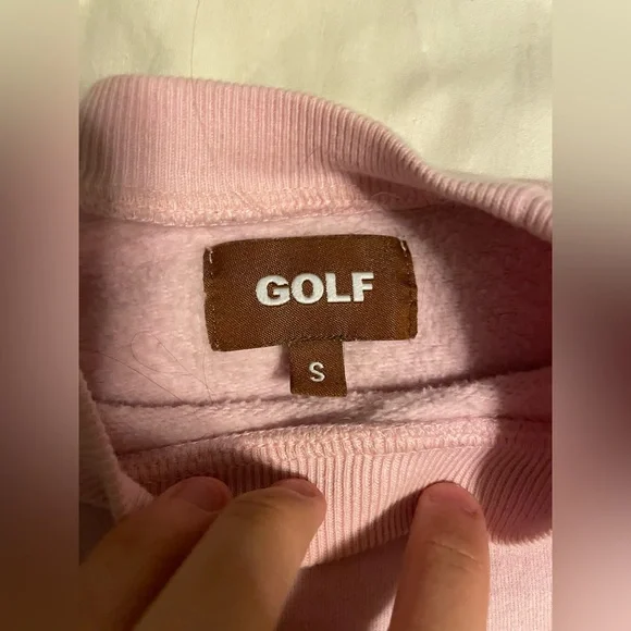 Golf Wang Pink Multi 3D logo sweater Crewneck